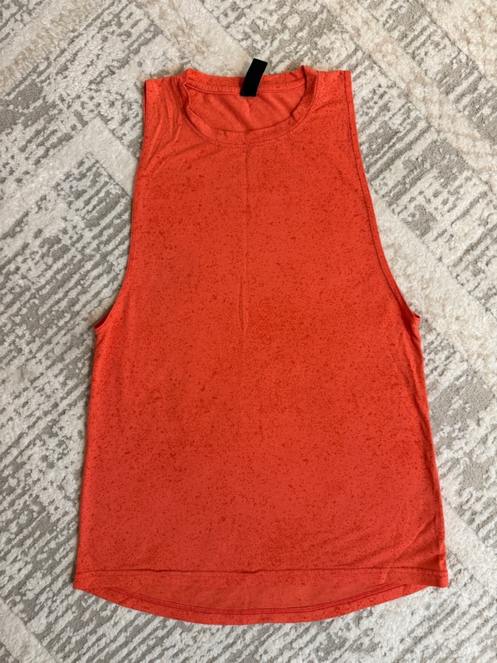 Adidas Women’s Sleeveless Workout Tank Top / Muscle Tee - Orange - Small